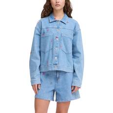 Ichi Dame Jakker Ichi Ihjaella Ja Washed - Light Blue
