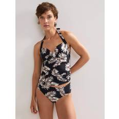 Phase Eight Swimwear Phase Eight Palm Print Tankini Bottoms - Black