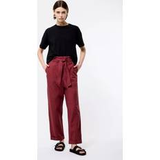 French Connection Paperbag Waist Straight Trousers