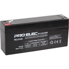 Pro Elec 3.2Ah 6V AGM Lead Acid Battery