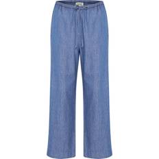 Dam - Denim/Jeanstyg Byxor Soaked in Luxury Casual Straight-Leg Denim Byxor - Blue