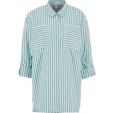 Barbour Women Tops Barbour Nicola Striped Cotton Poplin Shirt