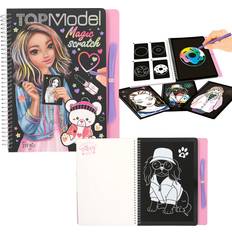 Hobbybøker Top Model Magisk Scratch Book