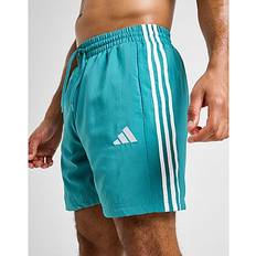 Badbyxor adidas 3-Stripes Swim Shorts - Blue