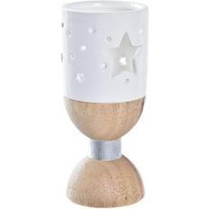 Dkd Home Decor Lyseholder Stjerne 6 x 6 x 14 cm Fyrfadsstage