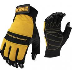 Dewalt Arbetshandskar Dewalt Fingerless Synthetic Padded Leather Palm Gloves - Rain Forest