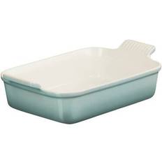 Diskmaskinsvänliga Ugnsformar Le Creuset Heritage Rektangulär 32 cm Sea Salt Ugnsform