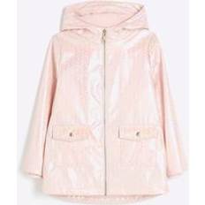 River Island Girls Monogram Raincoat - Pink