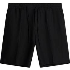 J.Lindeberg Trousers & Shorts J.Lindeberg Brady Drape Linen Shorts - Black