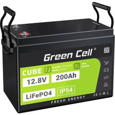 Green Cell LFPGC12V200AH LiFePO4 12.8V LiFePO4 Battery