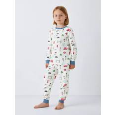 Solid Colours Pyjamases John Lewis Kids' London Pyjama Set - White