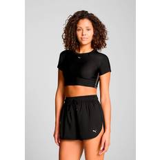 Puma Dame Tøj Puma Women Woven Swim Shorts - Black