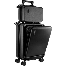 TravelArim Carry On Luggage - Set of 2 - Black