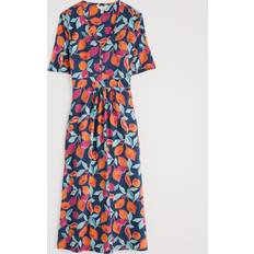 Seasalt Cornwall Carwynnen Midi Dress - Lemon Sketch Ship