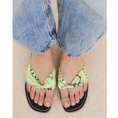 Flip-Flops River Island Bandana Flip Flops - Green
