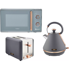 Kettles and toaster set Tower Cavaletto Kettle, Toaster & Microwave Set Grey