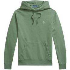 Ralph Lauren Jumpers Ralph Lauren Polo Pony Cotton Hoodie Loopback Fleece - Green