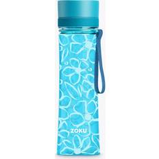 Zoku Spot Print Leak-Proof Plastic Drinks 600ml Water Bottle