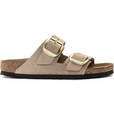 Birkenstock Arizona Big Buckle Nubuck Leather - Sandcastle