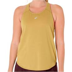 Beige - Løb Overdele Asics Road Tank Dame - Beige