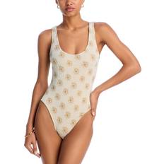 Stripes Swimsuits Solid & Striped Luela One-Piece Swimsuit Brule