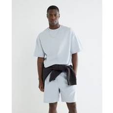 River Island T-shirts River Island Mens Blue Oversized Fit T-Shirt And Shorts Set - XL