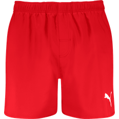 One Size Badebukser Puma Mid Length Swim Shorts - Red