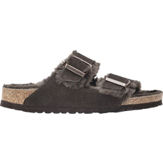 Birkenstock Arizona Shearling Suede Leather - Mocha