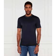 Cotton Slim Fit T-Shirt - Dark Blue