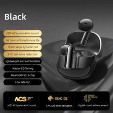 Bluetooth 5.4 Wireless Earbuds HiFi Surround Sound In-ear Noise Reduction With Mic Headphones