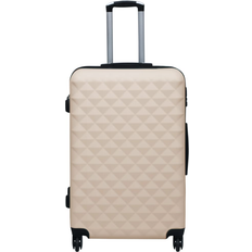 vidaXL Hardcase Suitcases 71cm - Gold