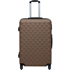 vidaXL Hardcase Suitcases 71cm - Brown