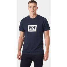 Natur T-shirts Helly Hansen Box T 2.0 - Navy