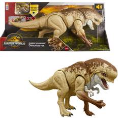 Jurassic World Legetøj Jurassic World Rebirth Distortus Rex Action Figure 22 Inch Rumble N Rampage Dinosaur Toy