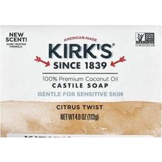  100% Premium Coconut Oil Castile Bar Soap Citrus Twist 113g
