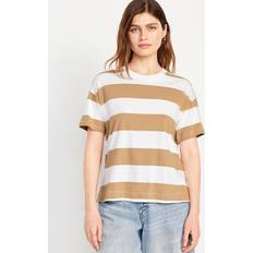 Old Navy Vintage T-Shirt - Bold Brown Stripe