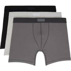 SKIMS Three-Pack Boxer Briefs - Heather Multi