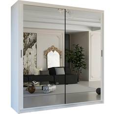 Sliding Wardrobes 4u Simona White Wardrobe 150x217cm