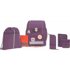 Lässig Boxy Unique 7-Piece School Bag Set - Purple