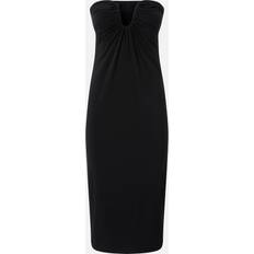 Pinko Robe De Soirée Mi-Longue À Encolure Galbée - Black