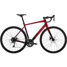 Trek domane al 2 racercykel Trek Racer Domane AL 2 Gen 4 2024 49cm - Crimson To Dark Carmine Fade Unisex