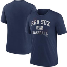 Major League Baseball T-shirts Nike Boston Red Sox Cooperstown Arch Threads Triblend Tee
