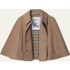 Gröna Capes & Ponchos Burberry Cropped Gabardine Cape -