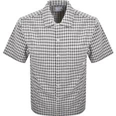 Natural Shirts Farah Vintage Kegan Short Sleeve Shirt - True Navy