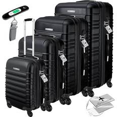 Kesser Hard Suitcase Set of 4 - Black