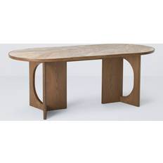 Sculpt Ceramic Top Dark Stain/Cream