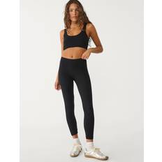 Tights & Stay-Ups Stradivarius Cotton Leggings - Black