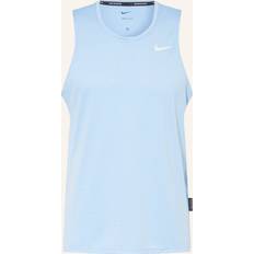 Nike Lauftop BREATHE MILER - HELLBLAU