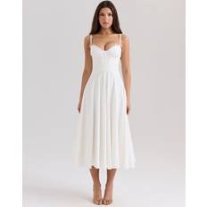 House of CB Steffani Flared Sundress - White