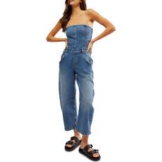 Free People Hängseljeans